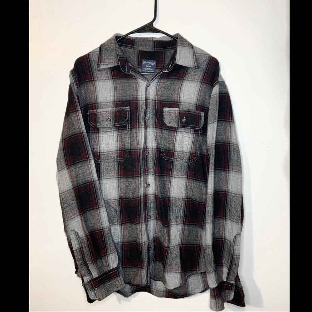 [NEW] Flannel Button-Down Shirt for Men